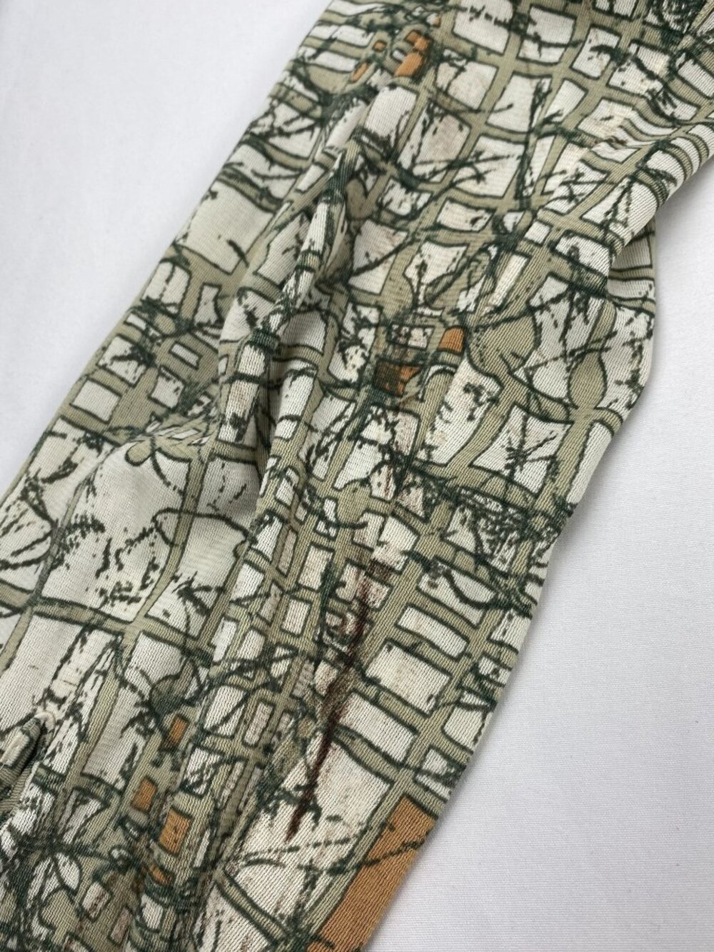 VGT 70's Sears King of the Road Abstract Print Long Sleeve Button-Up Shirt Disco - Picture 9 of 16